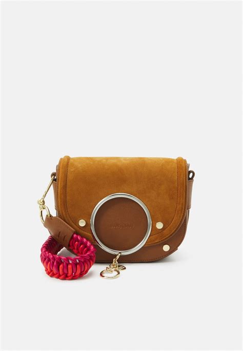 see by chloe mara caramello|See By Chloe Mara Saddle Bag in Caramello .